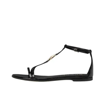 GUCCI One Strap Sandals Women's Black