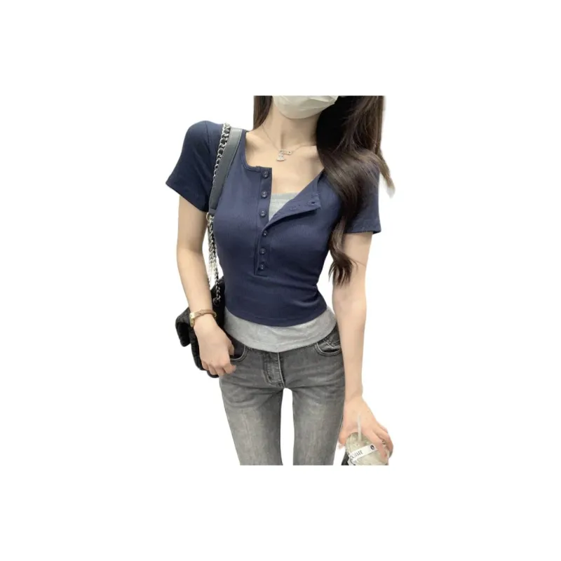 HELEH Set in Sleeve T Shirt Women's-0