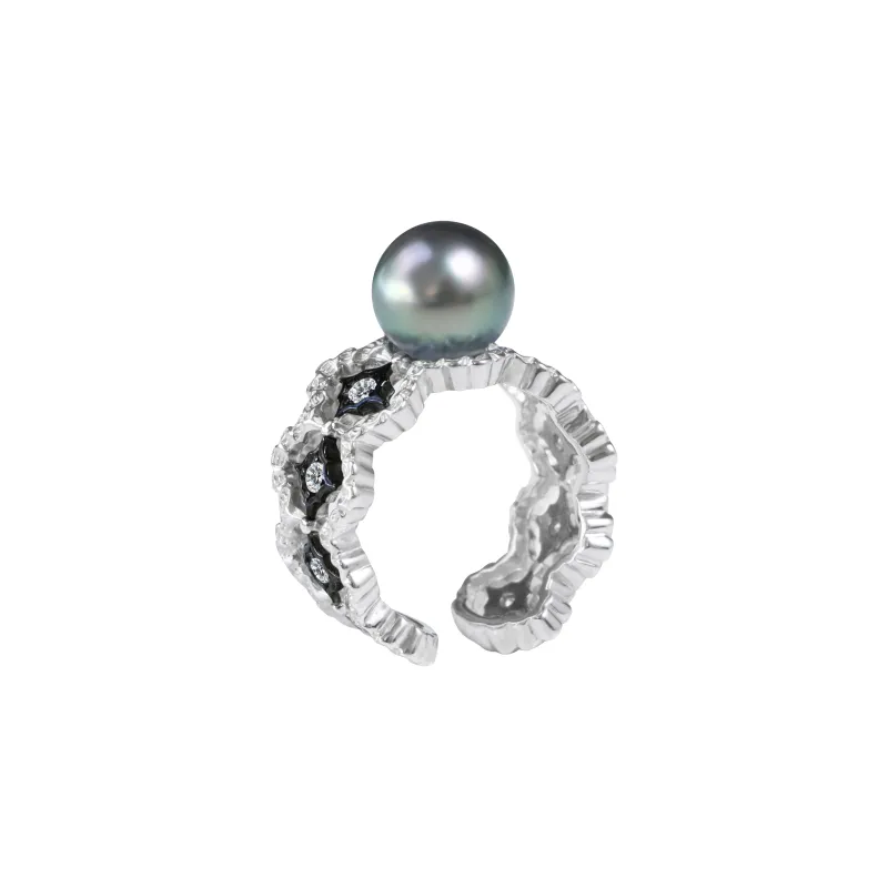 CFFRYY Pearl Rings Women's-0