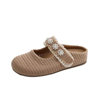 SUPEREDGE Odor Resistant Slip Resistant Closed Toe Slippers Women's