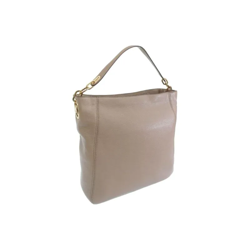 MICHAEL KORS Fulton Leather Handbag Regular Women's Beige-2