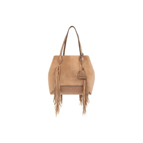 Jimmy Choo Suede Shoulder Bag Women's Brown