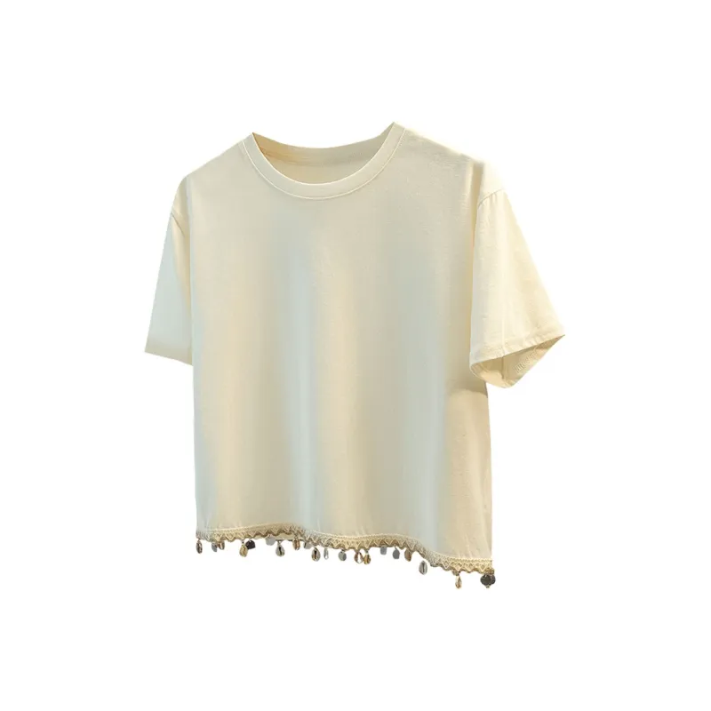 Cypress House T Shirts Women's Apricot-0