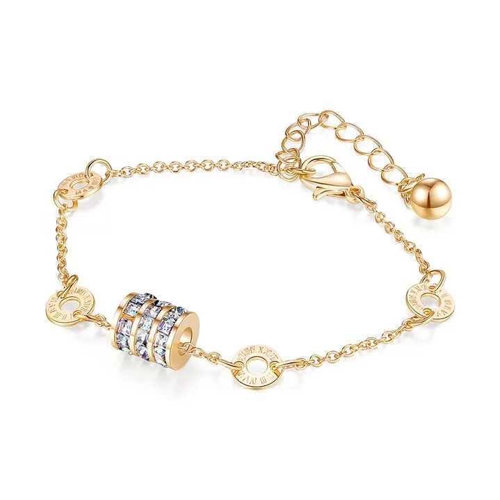 SHEEHHYY Zircon Bracelets Unisex-4
