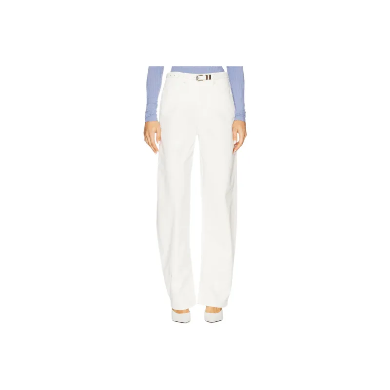 GOOD AMERICAN Casual Pants Women's White-0