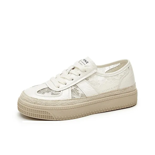 DAPHNE Slip Resistant Low Top Skateboard Shoes Women's-4