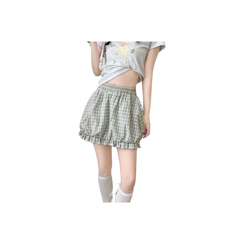 Hao Zhilang Casual Short Skirts Women's-1