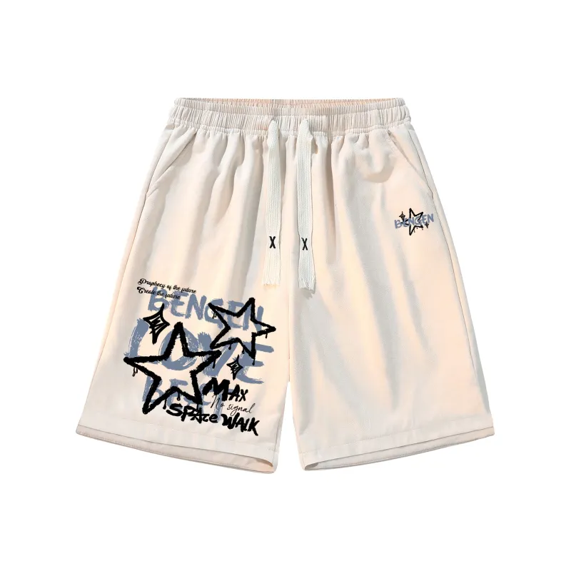 BENGEN Casual Shorts Unisex-10