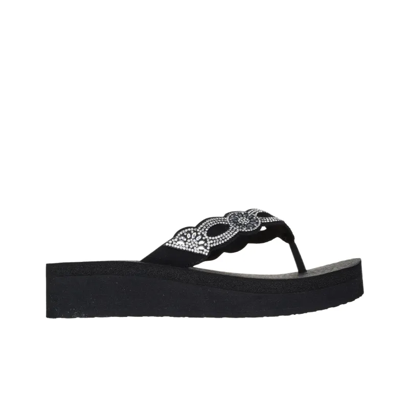 Skechers Vinyasa Flip Flops Women's Black-1