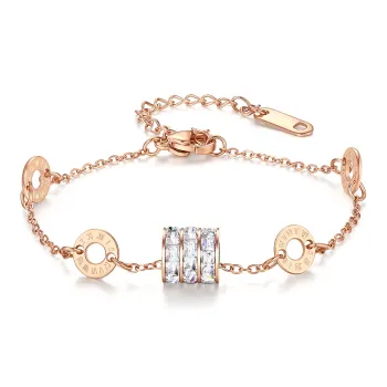 SHEEHHYY Zircon Bracelets Unisex