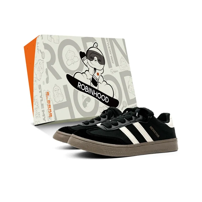 ROBINHOOD Slip Resistant, Abrasion Resistant, Lightweight, Breathable Low Top Skateboard Shoes Men's Box Included-0