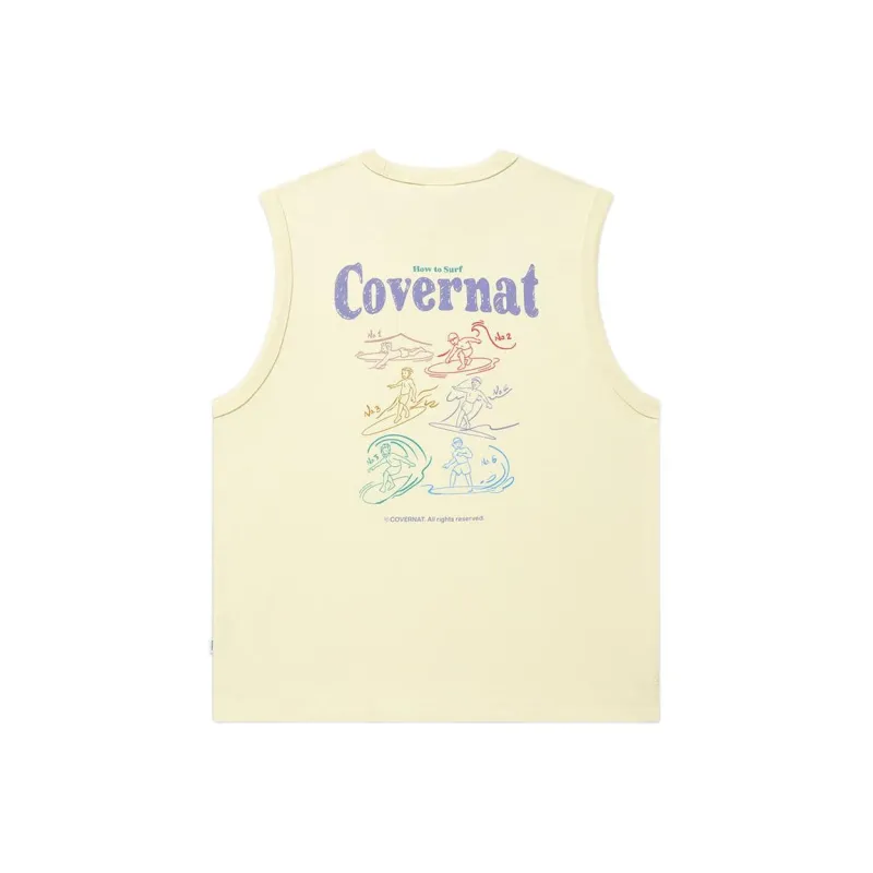 COVERNAT Tank Tops Unisex Butter-0