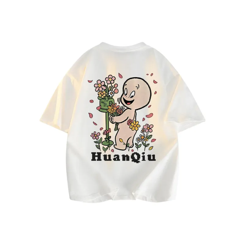 HUANQIU T-Shirts Unisex-4