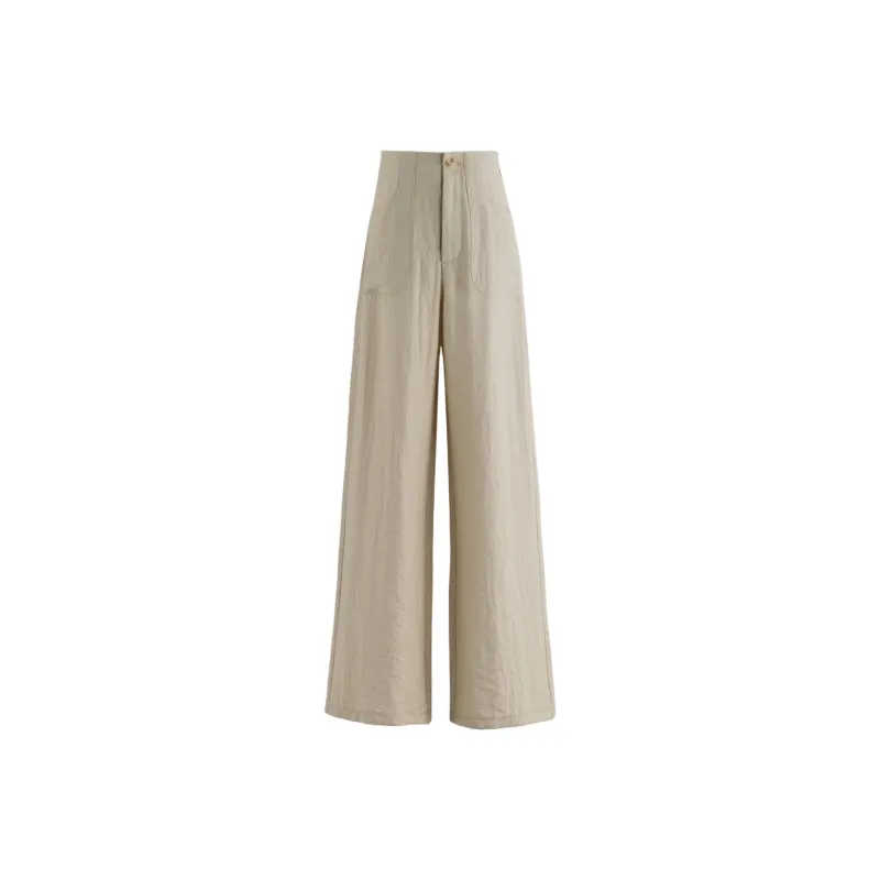 Weixi Casual Pants Women's Light Khaki-0