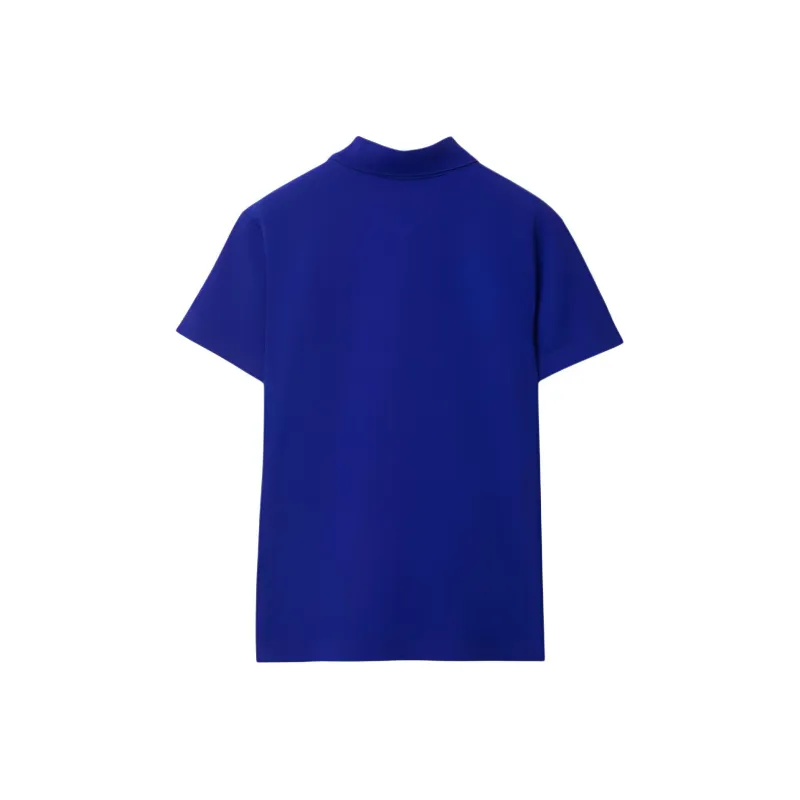 Burberry Equestrian Knight Cotton Polo Shirt-1