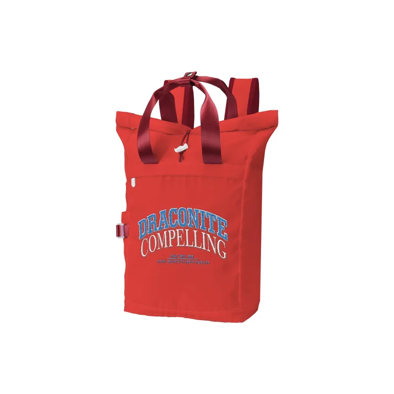 DRACONITE Polyester Backpack Unisex Red-18
