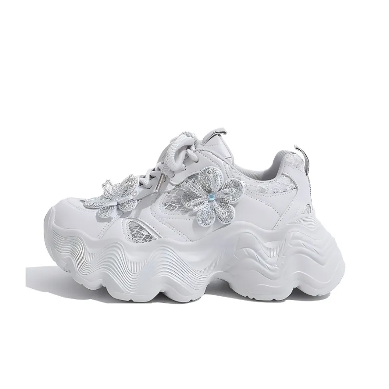 Dragon Dance Low Top Chunky Sneakers Women's-6