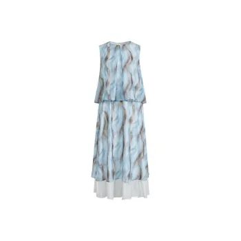 KUOSE Sleeveless Dresses Women's Multicolor