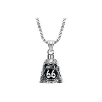 66/ROUTE 66 Titanium Steel Necklaces Unisex