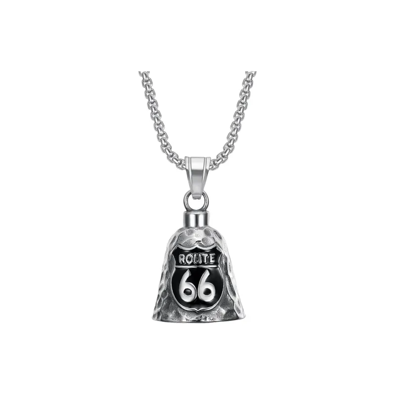 66/ROUTE 66 Titanium Steel Necklaces Unisex-0