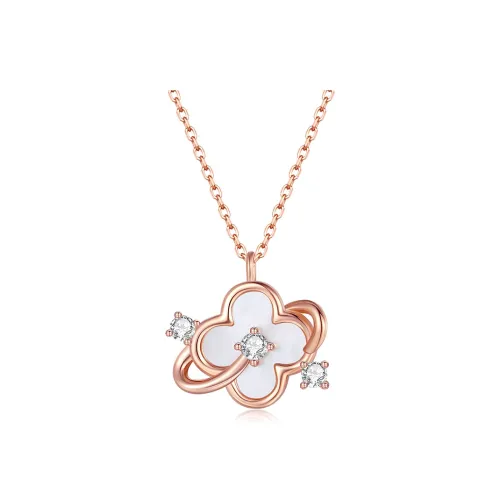 ALI THE FOX S925 Silver Necklaces Women's