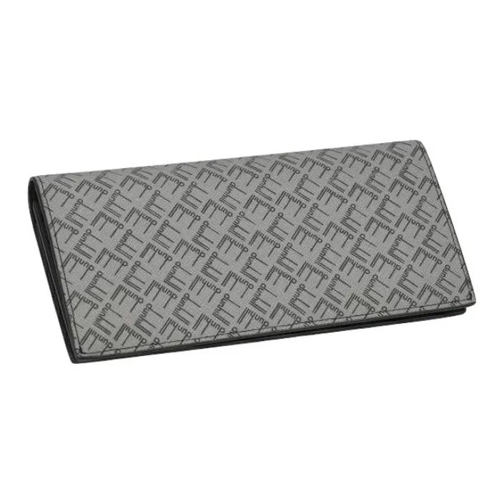 Dunhill Cotton Wallet Men's Gray-1