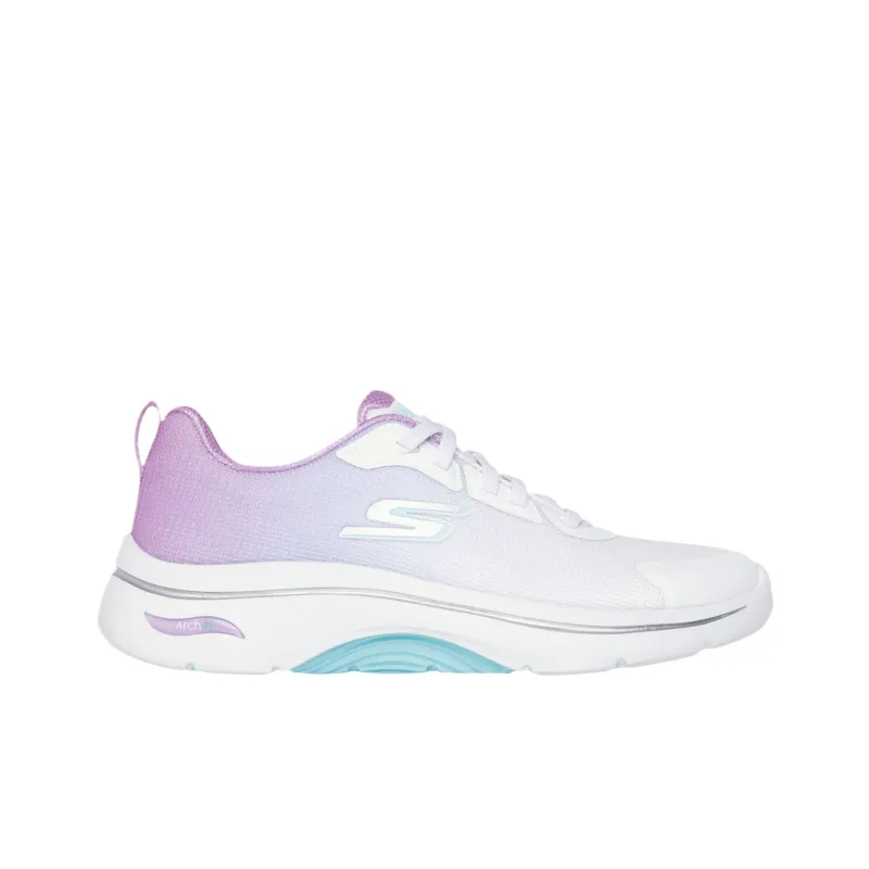 Skechers GO Walk Arch Fit 2.0 Low Top Casual Shoes Women's Purple-1