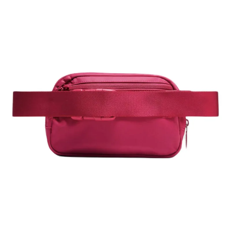 Lululemon Everywhere Nylon Fanny Pack Regular Unisex Raspberry Sauce Pink-1