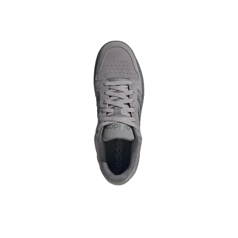 Adidas ENTRAP Anti Slip Wear Resistant Low Top Skateboard Shoes Unisex Gray-4