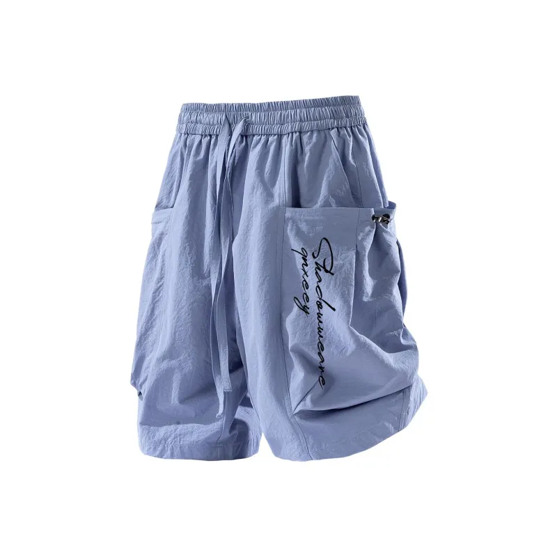 Qnxeey Casual Shorts Unisex-4
