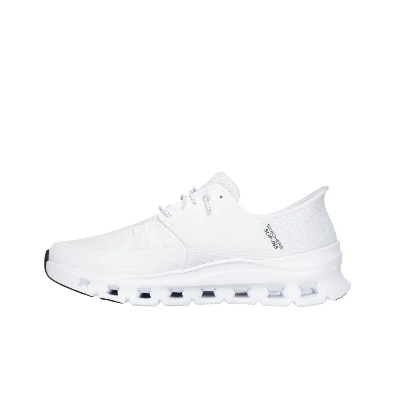 Skechers Glide Step Low Top Training Shoes Men's White-2