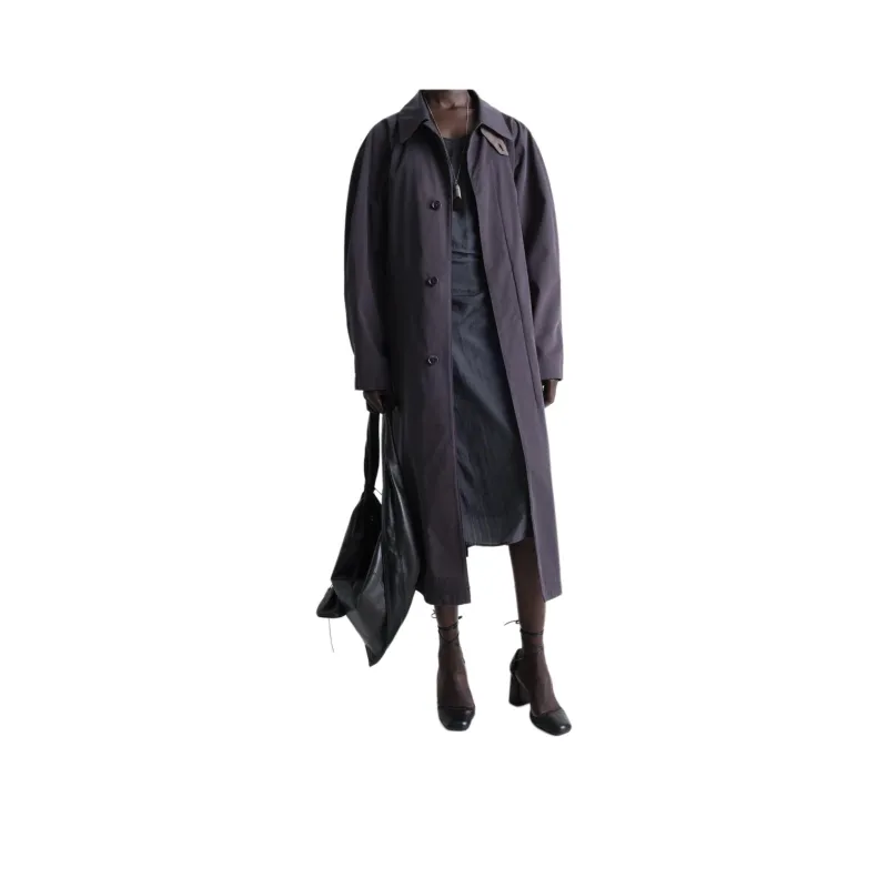Lemaire Trench Coat Women's Black-0