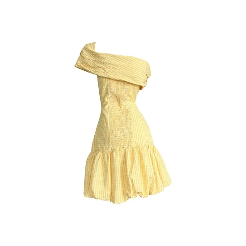 HUINIAN Short Sleeved Dress Women's-1