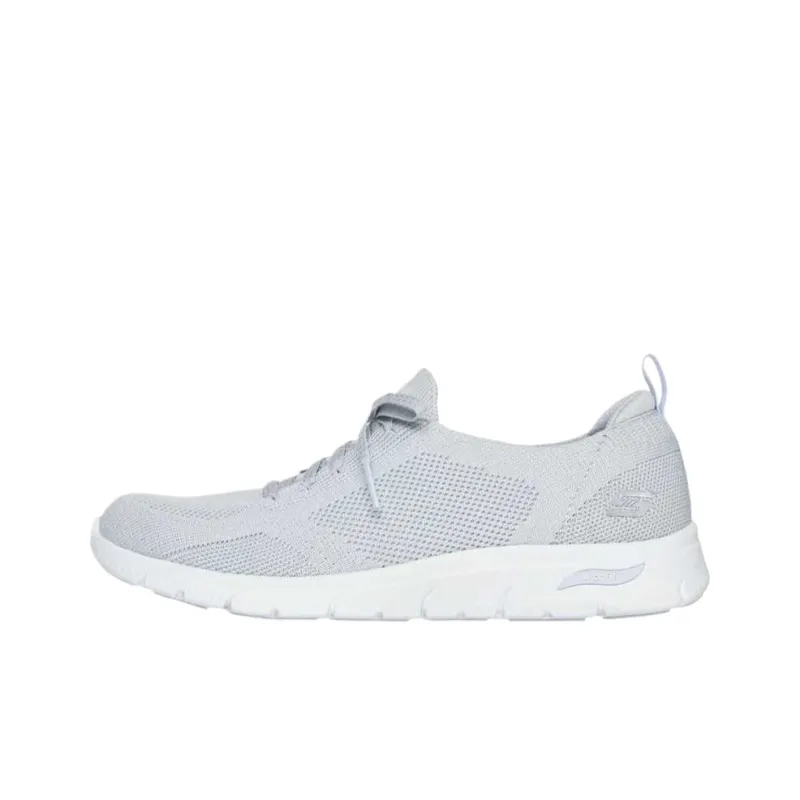 Skechers ArchFit Low Top Running Shoes Women's Blue-0