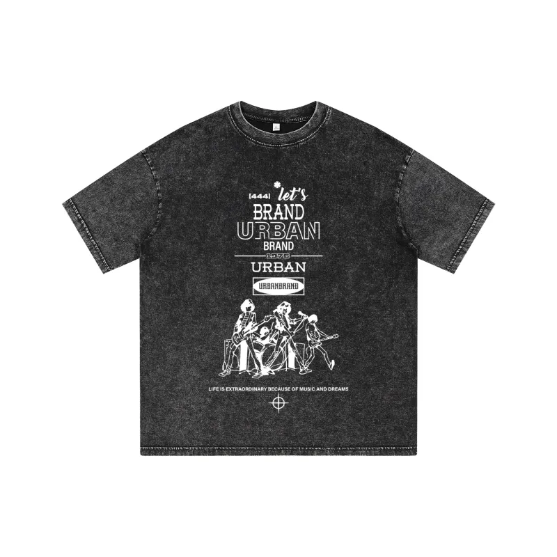 URBAN AUTHENTIC T Shirts Unisex-0