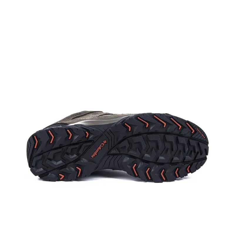 Columbia Redmond 3 Slip Resistant, Abrasion Resistant, Waterproof Low Top Hiking Shoes Men's Umber-3
