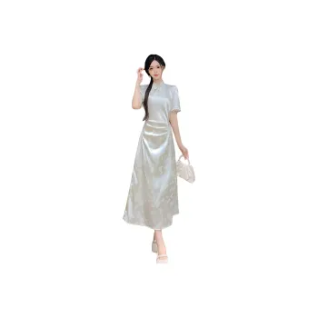 Mu Xiao Xin Short Sleeved Dress Women's