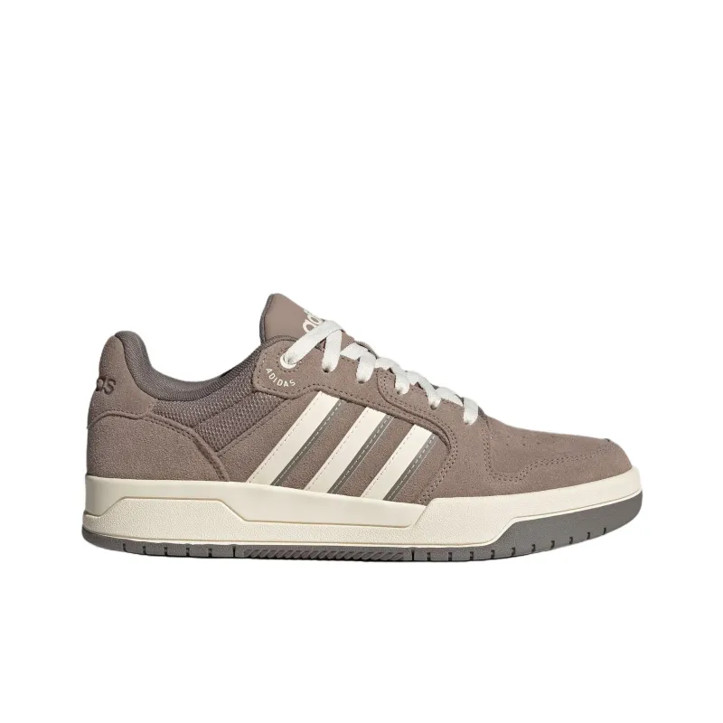 Adidas ENTRAP Anti Slip Wear Resistant Low Top Skateboard Shoes Unisex Brown-1