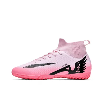 WEJIESS TF Rubber Broken Studs Artificial Ground Anti Slip Wear Resistant Soccer Shoes Unisex