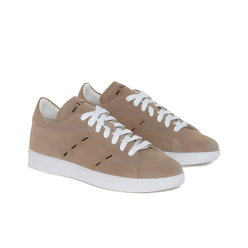 KITON Low Top Skateboard Shoes Men's Tan-2