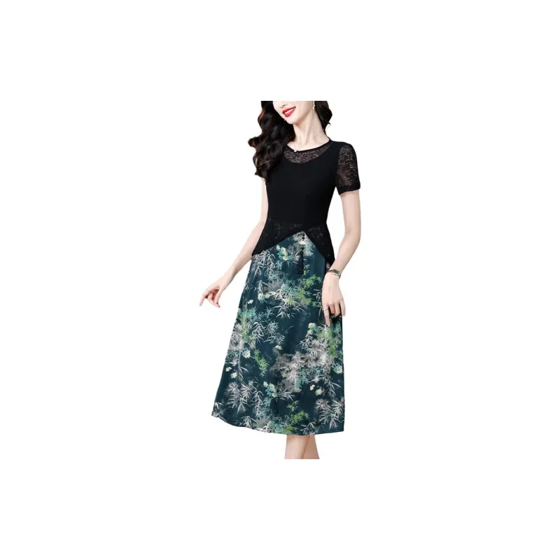 The Temptation Of The Muse Short Sleeved Dress Women's-3