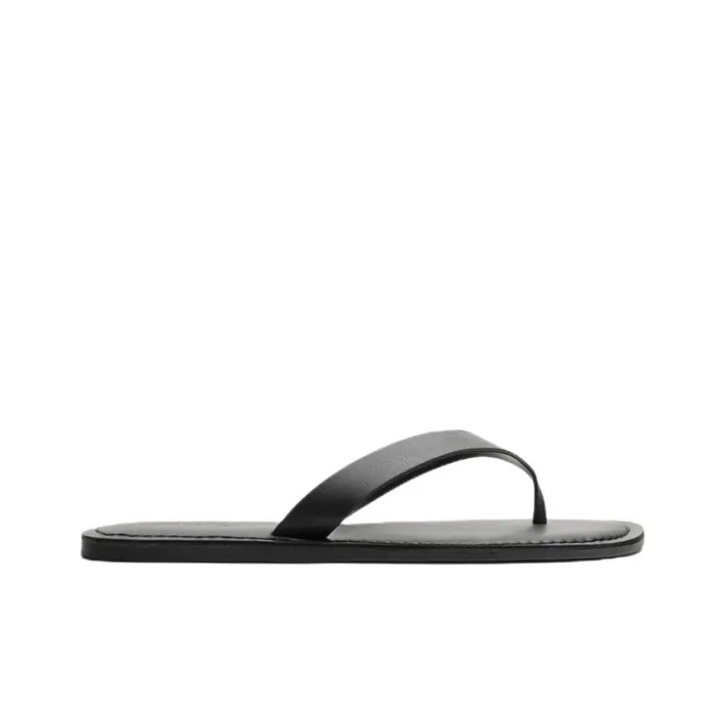 ZARA ORIGINS Abrasion Resistant Flip Flops Men's Black-1