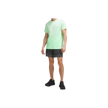 Lululemon Pace Breaker Sports Shorts Men Graphite Gray