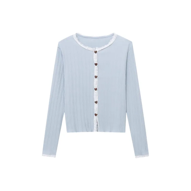 CHARM PICK Knitwear Women's Light Blue-0