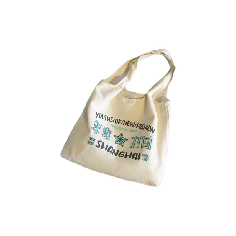 Warrior Canvas Bag, Handbag, Shoulder Bag Unisex Ecru-0