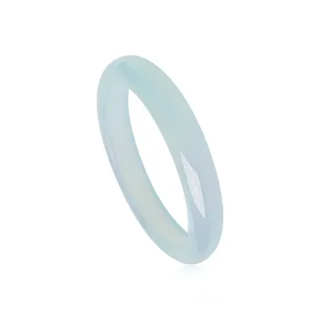 EADDA JEWELRY Natural Chalcedony Bangles Unisex