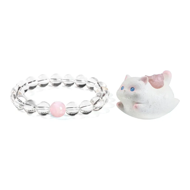 Welcome To The Treasure White Crystal Ornaments Unisex-0