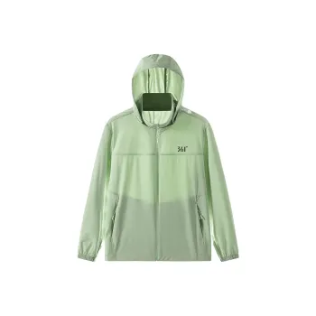 361° Breathable Quick Dry UV Protection Sun Protection Clothing Unisex Turquoise Green