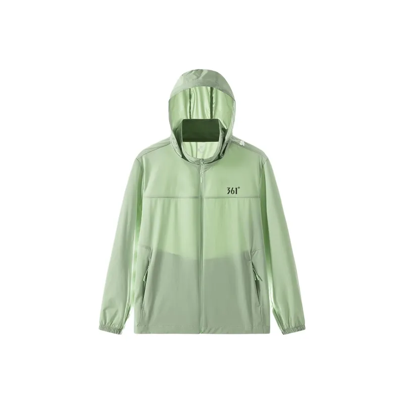 361° Breathable Quick Dry UV Protection Sun Protection Clothing Unisex Turquoise Green-0