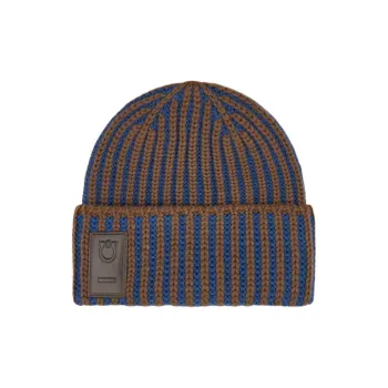 FERRAGAMO Wool Beanies Men's Brown